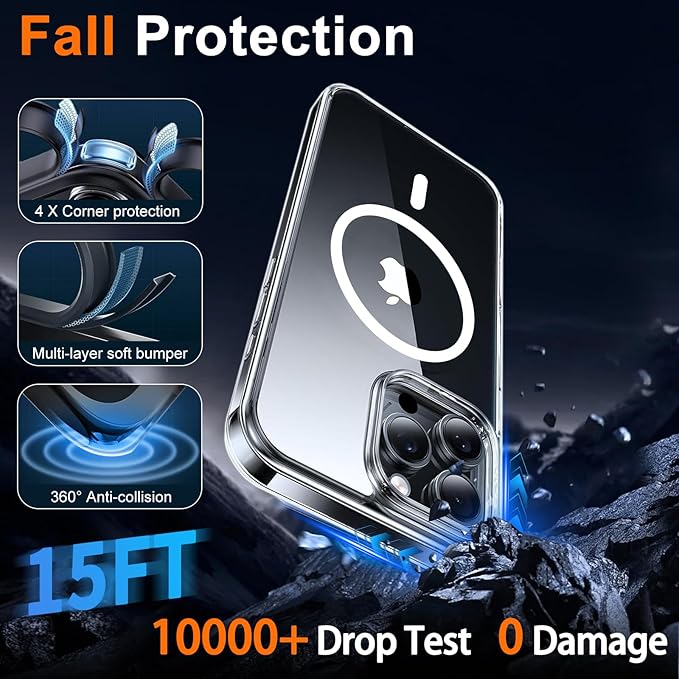 for iPhone 15 Pro Case Clear