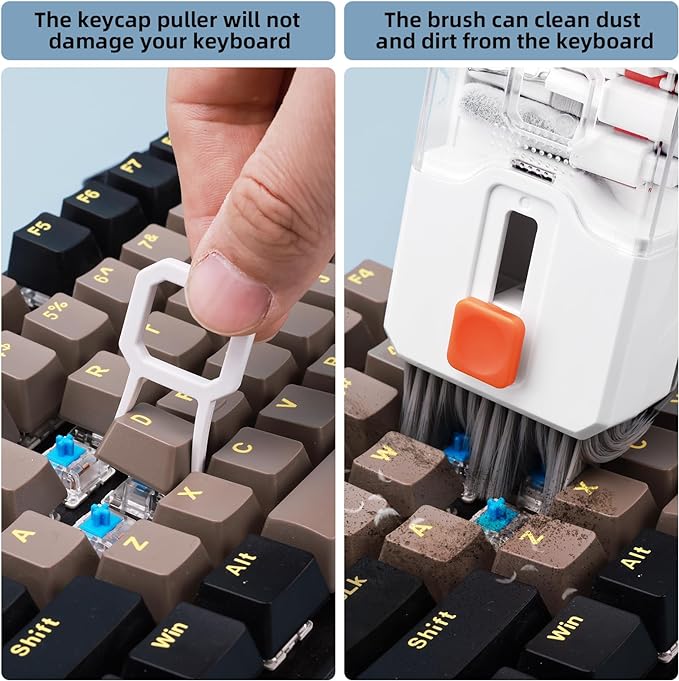 2 Pack Keyboard Cleaner Laptop Cleaning Kit, Computer Screen Cleaning Brush