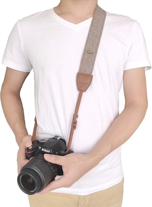 Alled Camera Neck Shoulder Belt Strap, Vintage Soft Camera Straps