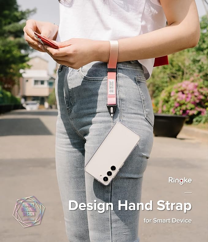 Ringke Hand Strap Designed for Camera Strap and Phone Strap, Adjustable Sturdy