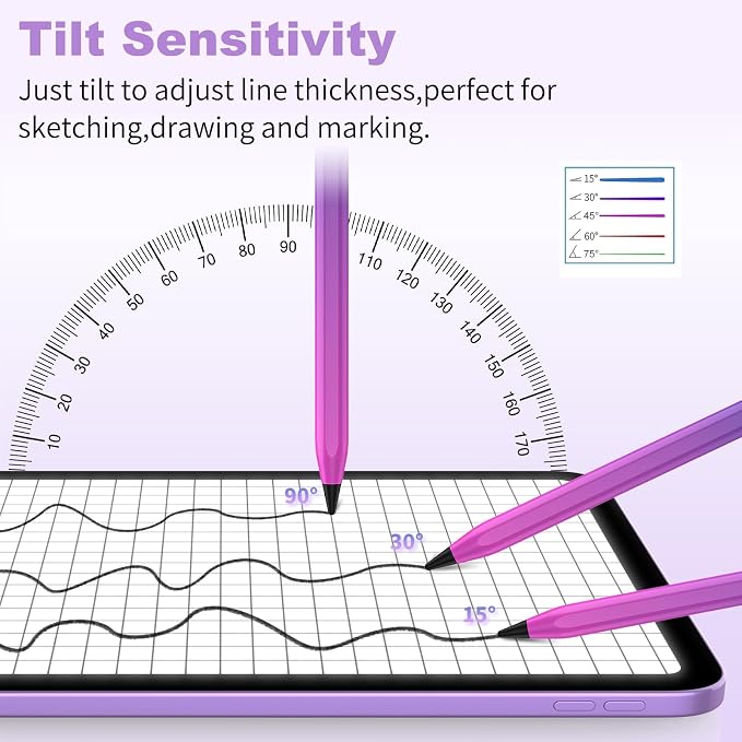 Stylus Pen for iOS&Android Touch Screens, Active Pencil for Samsung, Smart