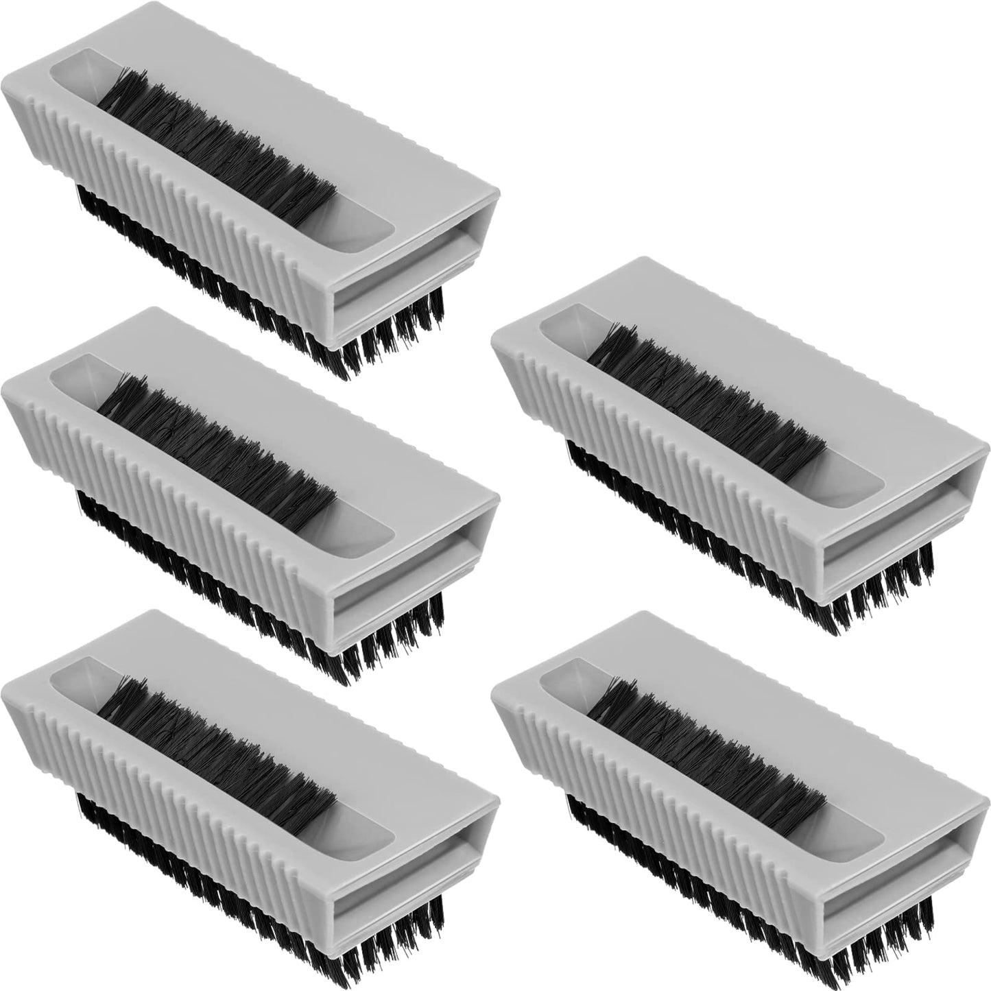 Boao 5 Pcs Hand Scrub Brushes For Nail Cleaning Fingernail Brush Soft Non Disposable Scrub Brush Plastic Hands Nail Cleaning Bru