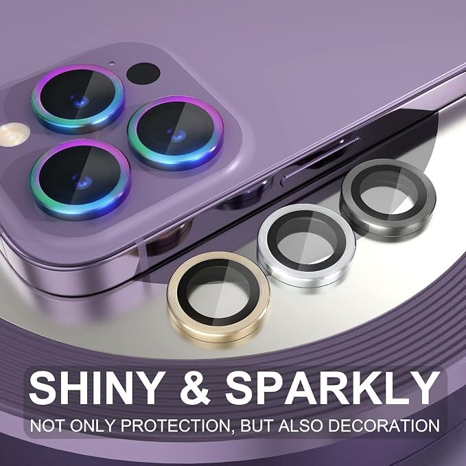 Choiche Compatible for iPhone 14 Pro/iPhone 14 Pro Max Camera Lens Protector