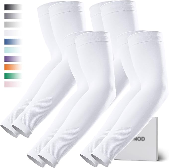 GOUNOD Arm Sleeves for Men Women,Compression Sleeves to Cover Arms for Men Working,Sun Sleeves for Men UV Protection