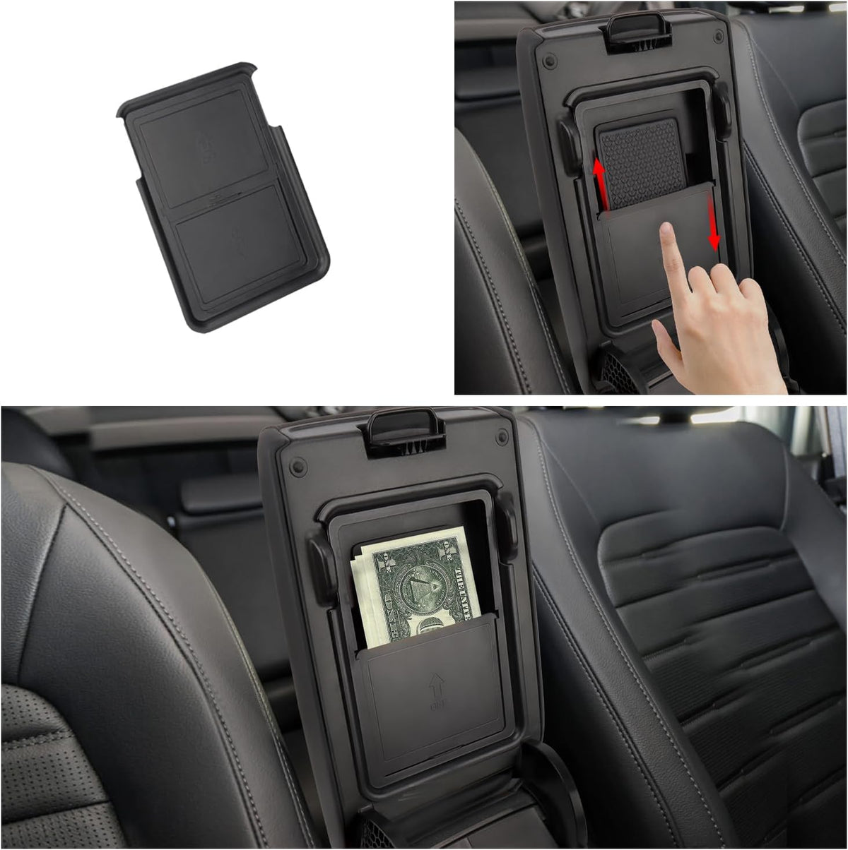 3PCS Center Console Organizer Set for 2023-2026 Honda CR-V