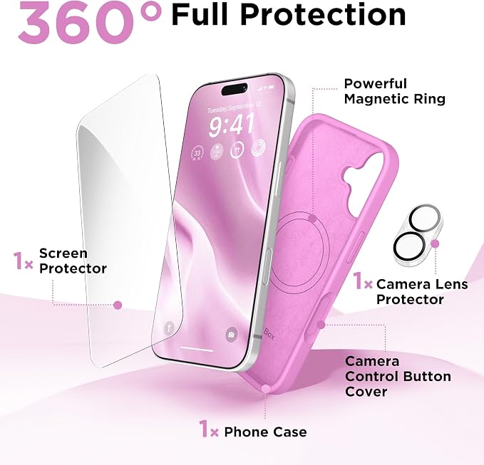 GolbinBox Magnetic for iPhone 17 Case, Compatible