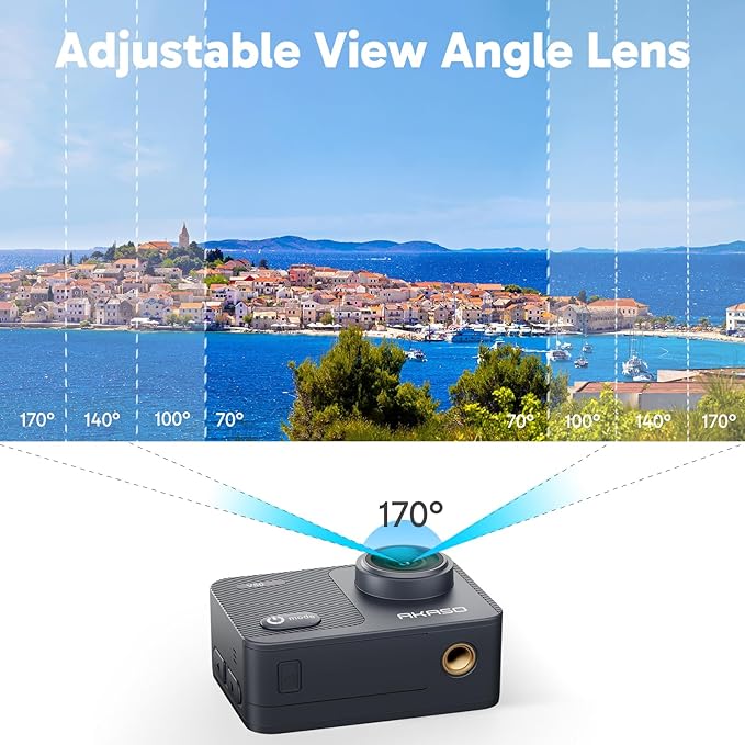 AKASO V50X Native 4K30fps WiFi Action Camera