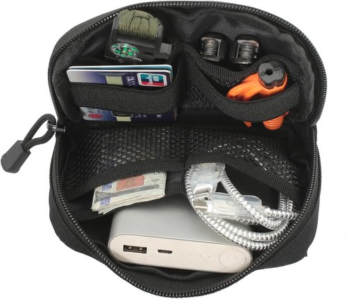Mini Tactical Belt Pouch by Heavy Duty - Compact Molle Utility Gear for Men | Perfect for Travel & Hiking