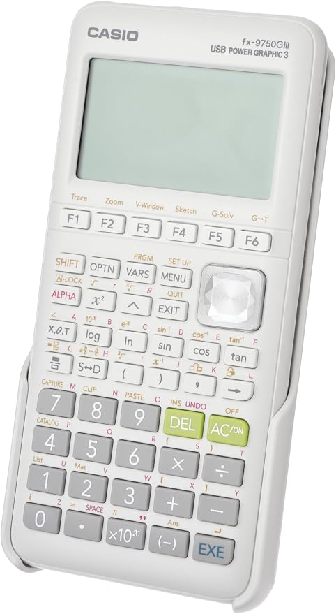 Casio fx-9750GIII Graphing Calculator | Natural Textbook Display | Python