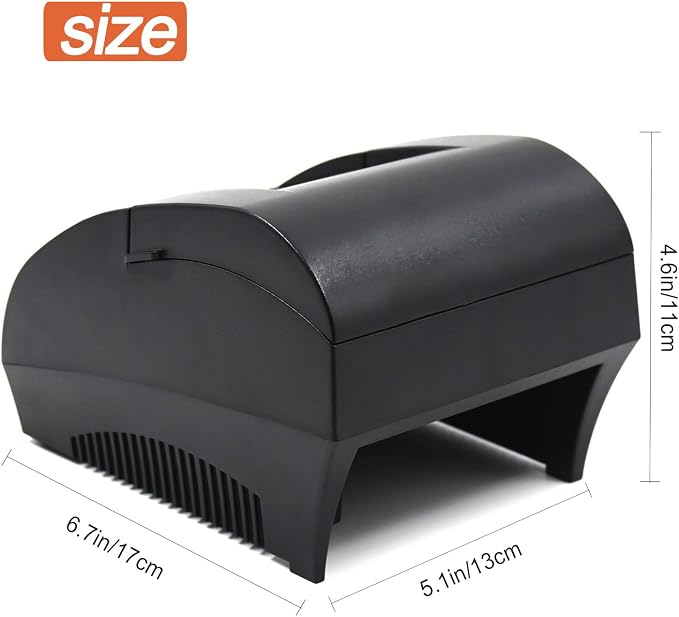 symcode 58MM USB Thermal Receipt Printer, High Speed Printing 90mm/sec