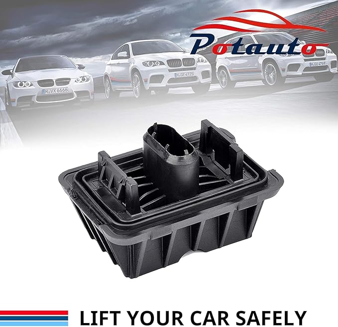 Potauto Upgraded 51717042974 Car Jack Lift Pad Puck Support Compatible with BMW 5 6 7 F01 F0 F02 F06 F07 i03 Series