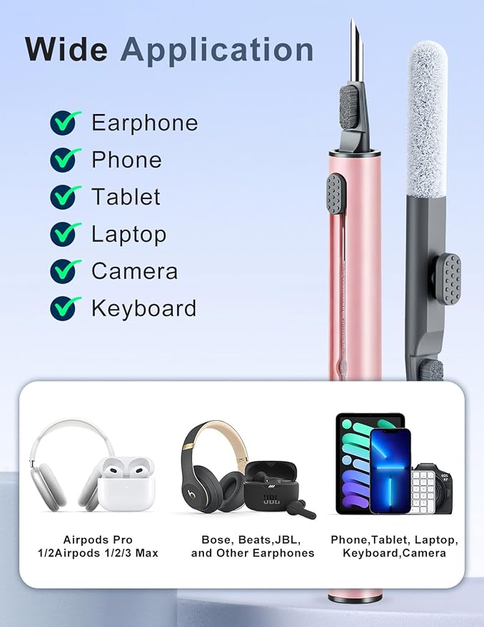 Cleaner Kit for Airpods, Earbuds Cleaning kit for Airpods Pro 1 2 3, Phone