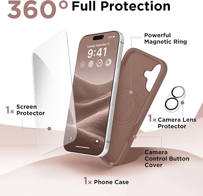 GolbinBox Magnetic for iPhone 17 Case, Compatible