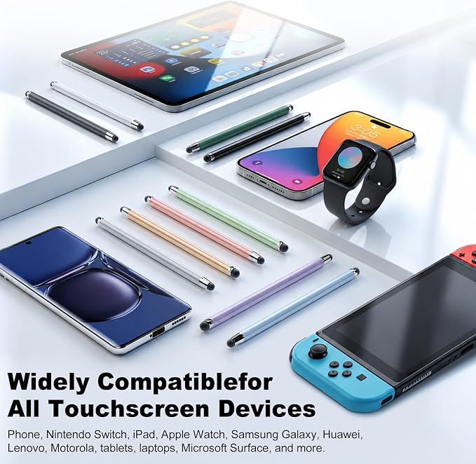 Stylus, Stylus Pen for Touchscreen ipad.2-in-1 Universal ipad Pencil | High