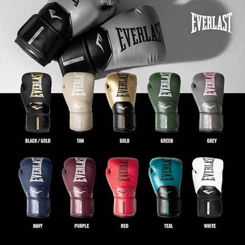 Everlast Elite 2 Boxing Gloves - Premium Protection & Comfort | Ideal for Training & Sparring