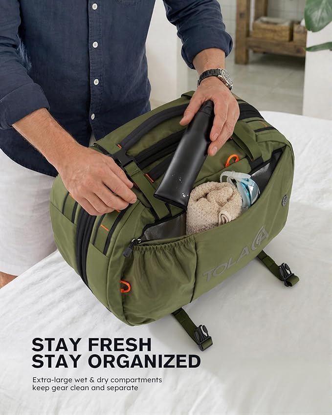Tolaccea Travel Laptop Backpack