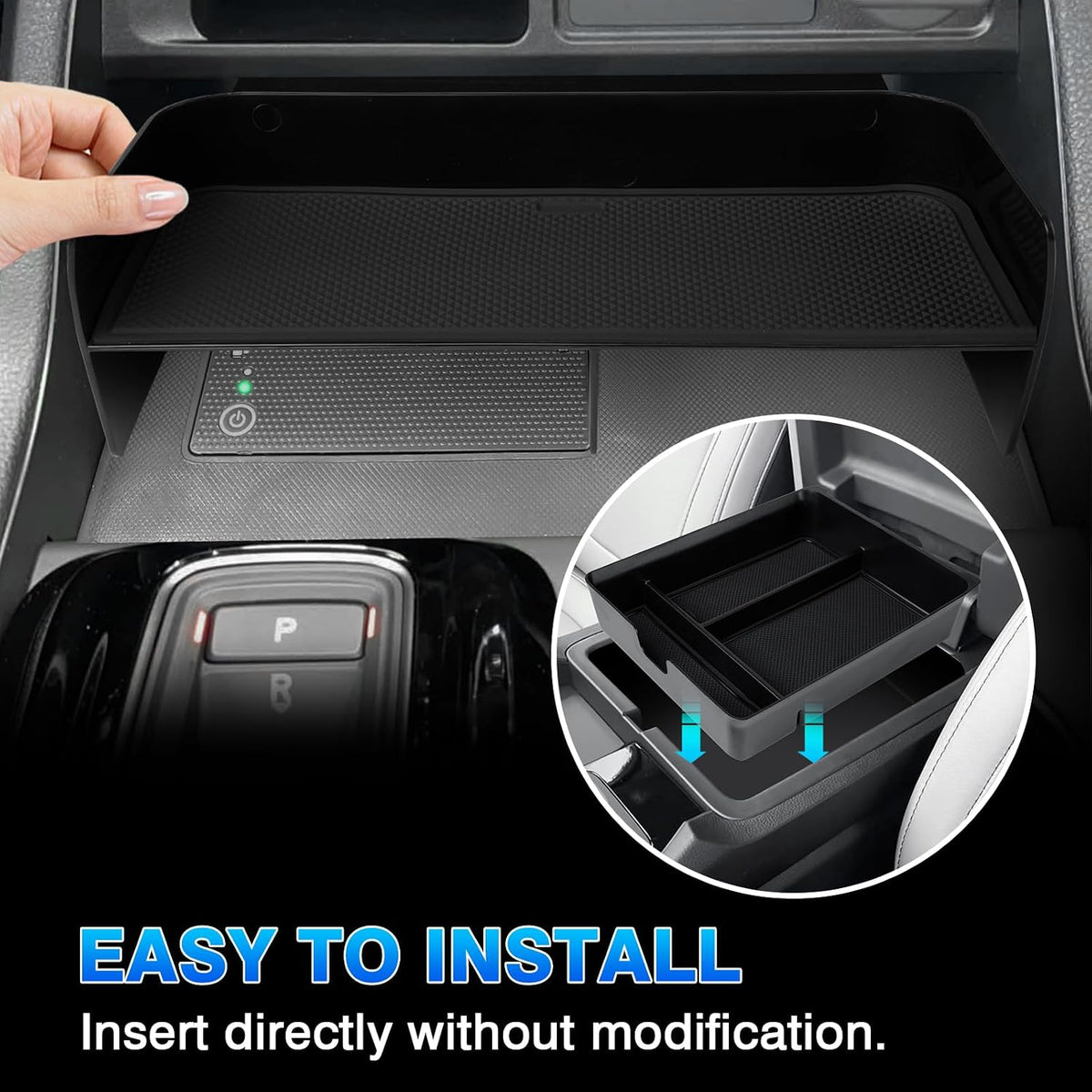 Karltys 2PCS Center Console Organizer for Pilot 2023-2026 & Passport 2026