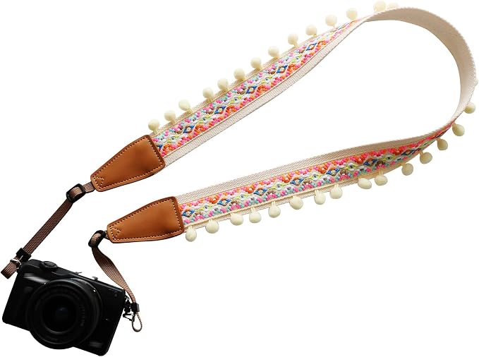 Original Design Personalized Adjustable Camera Strap Super Colorful & Cute