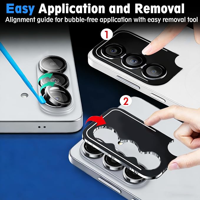 SiHPuoy 2 Sets Camera Lens Protector