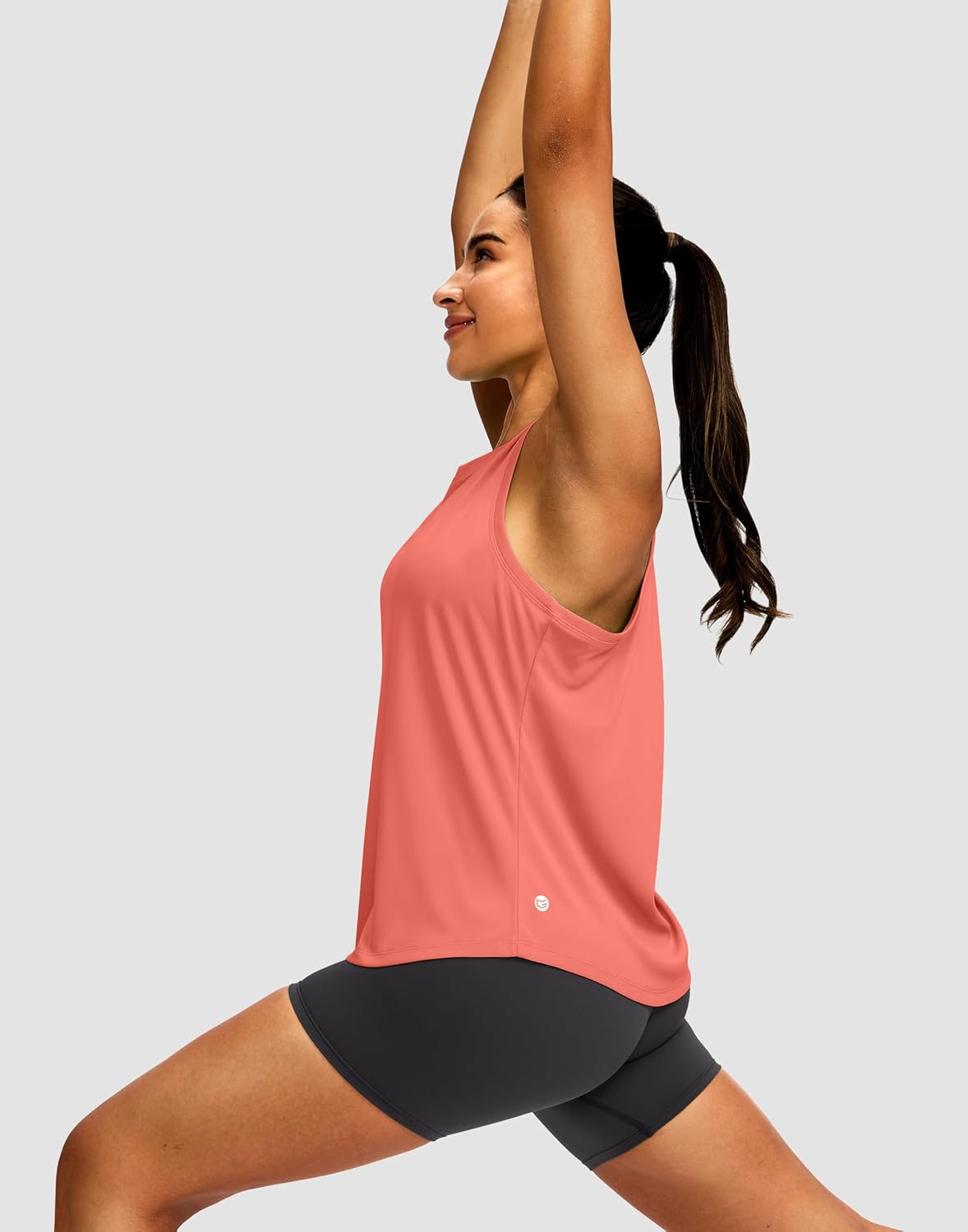 Skiennix Women's Athletic Tank Tops - Racerback Sleeveless Design for Yoga & Gym | Loose Fit