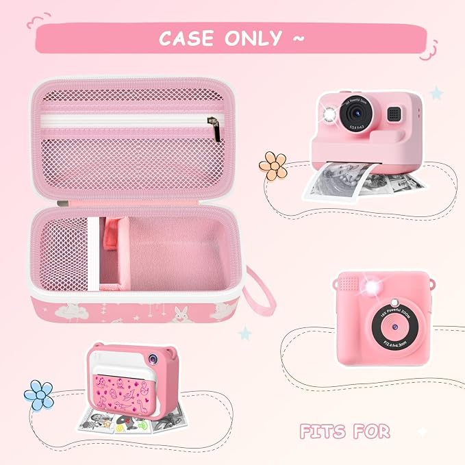 Kids Instant Print Camera Case Compatible