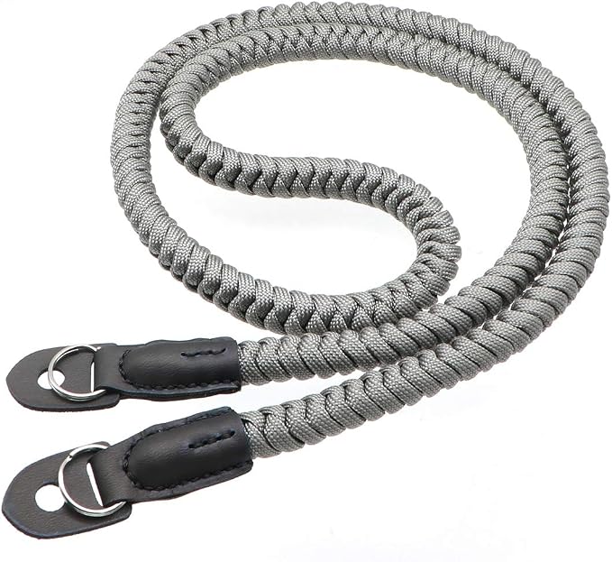 Paracord Woven Camera Neck Shoulder Strap Belt Hand Compatible