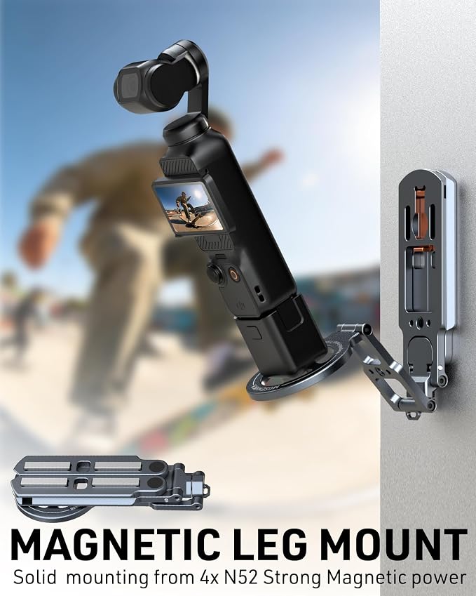 MOSENVKA Dual Magnetic Phone Tripod
