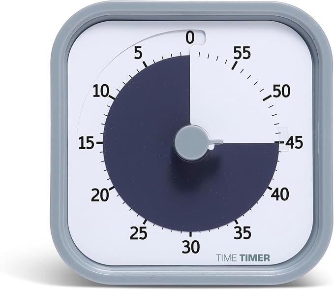 Time Timer MOD 60-Minute Visual Timer, Home Edition, Silent Operation, Study
