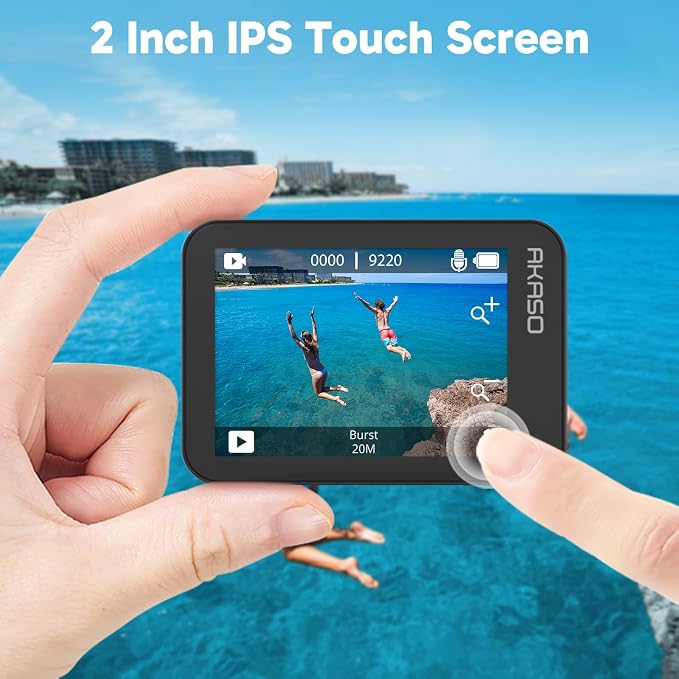 AKASO V50X Native 4K30fps WiFi Action Camera