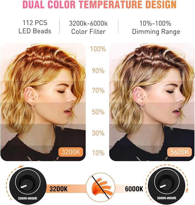 Ring Light 18 Inch LED Ringlight Kit