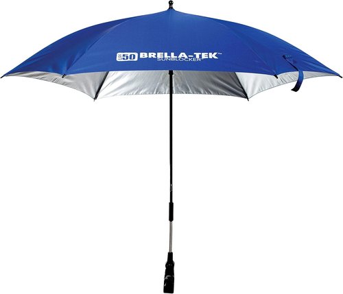 Franklin Sports Umbrella - All Position SidelineBrella with UPF 50+ Sun Protection | Universal Clamp