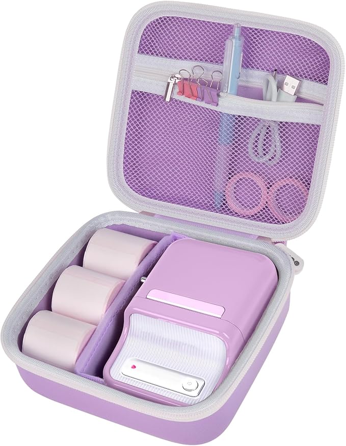 ALKOO Case Compatible with NIIMBOT B21 / B1 Label Maker Wireless Thermal Label