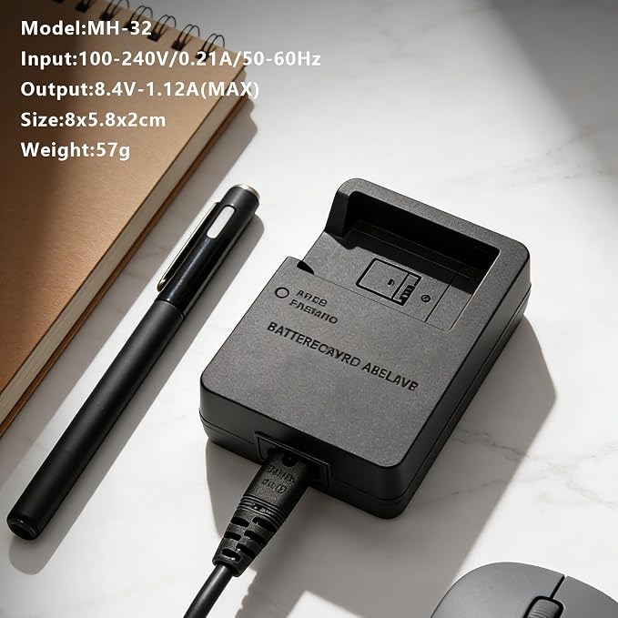 MH-32 MH32 Battery Charger for Nikon EN-EL25 ENEL25 EN-EL25a Battery Compatible