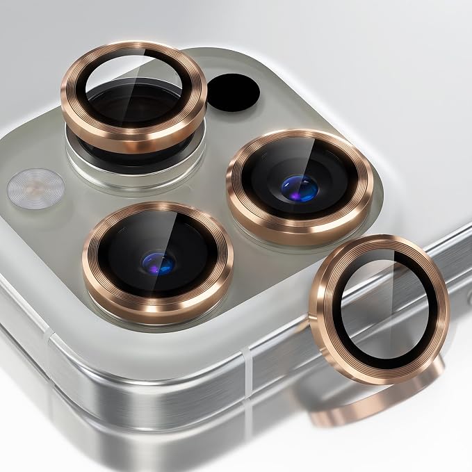Choiche Compatible for iPhone 16 Pro/iPhone 16 Pro Max Camera Lens Protector
