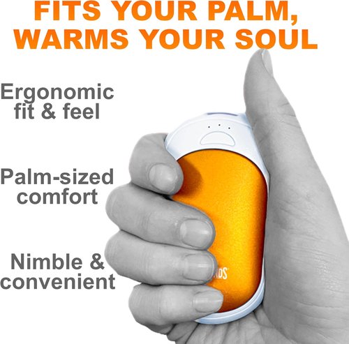 HotHands Rechargeable Hand Warmers - Portable, Eco-Friendly Heat for Outdoor Activities