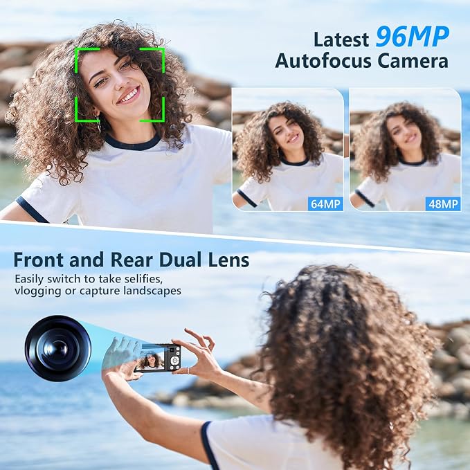 5K 96MP Digital Camera for Photography