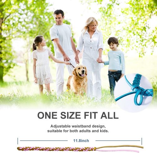 12 Pcs Leather Mosquito Repellent Bracelets, Solid Color Individually Wrapped Soft Leather Insect & Bug Repellent Wrist Bands for Kids & Adults Outdoor Camping Fishing Traveling