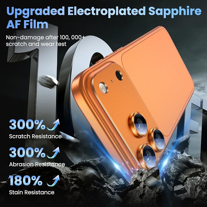 Uyiton Compatible with iPhone 17 Pro Max Camera Lens Protector