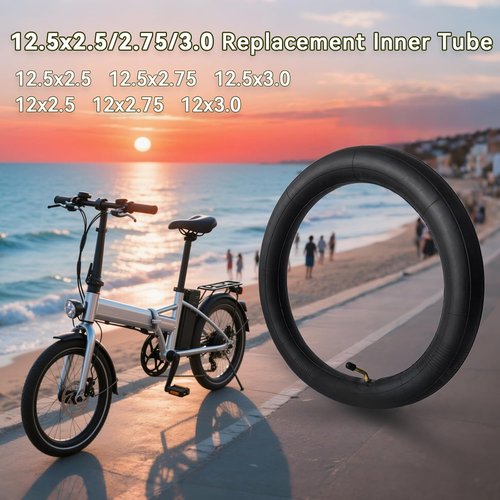 Inner Tube Set - 2 Pcs 12.5x2.5 | 12.5x2.75 | 12.5x3.0 for Durable Performance