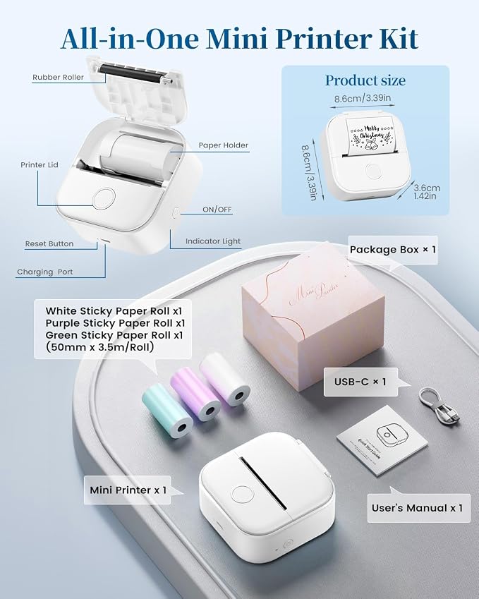 Memoking Mini Printer