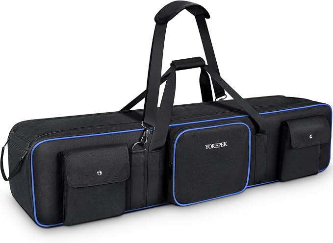 YOREPEK Tripod Carrying Case Bag 50.5", Resistant Light Stand Bag