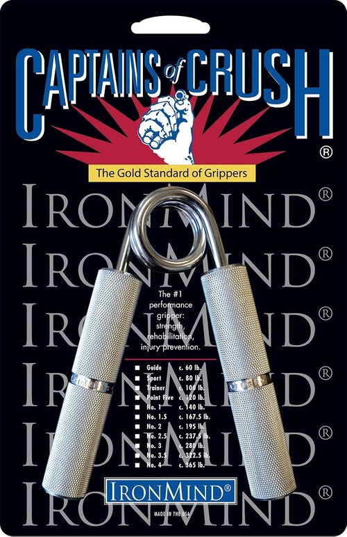 IronMind Captains of Crush Gripper - Fastest Path to Ultimate Grip Strength | Premium Hand Strength Training Tool