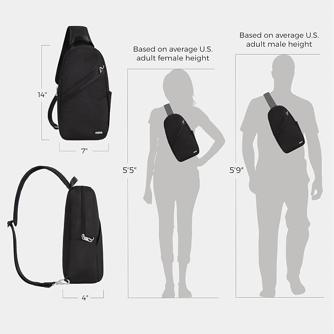 Travelon Anti-Theft Classic Sling Bag