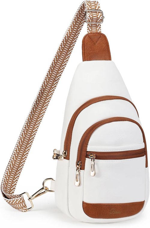 BIAVOI Crossbody Purse - Anti-Theft RFID Blocking Sling Bag for Women | Small Vegan Leather Travel Bag