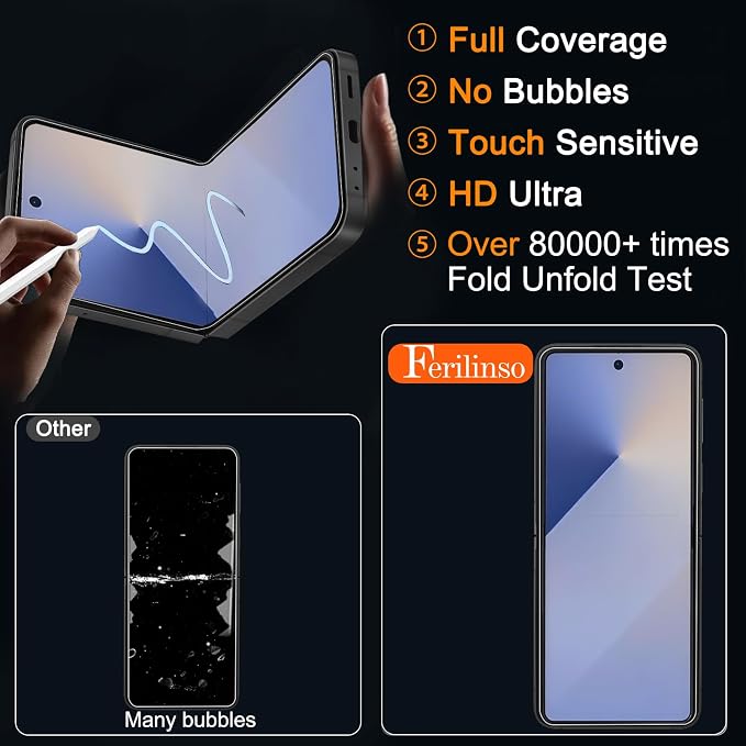 Ferilinso 3 Pack Inside Screen Protector