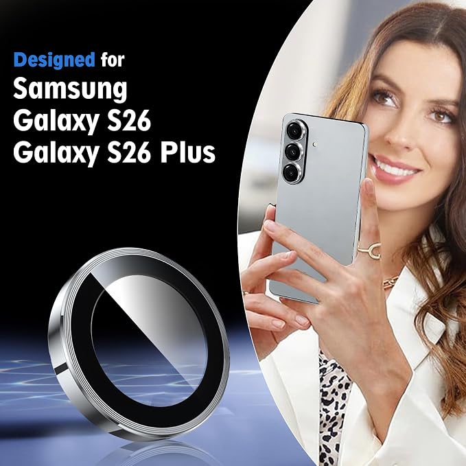SiHPuoy 2 Sets Camera Lens Protector