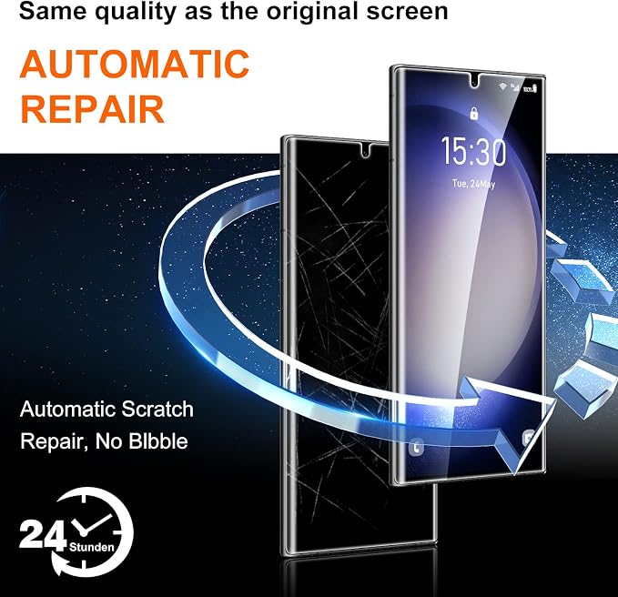 UniqueMe Compatible for Samsung Galaxy S23 Ultra 6.8 inch Screen Protector