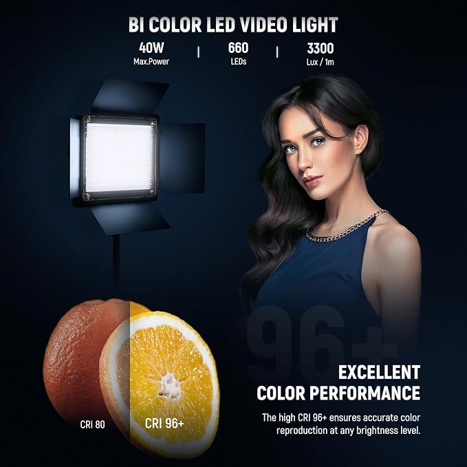 NEEWER Bi Color LED Studio Light