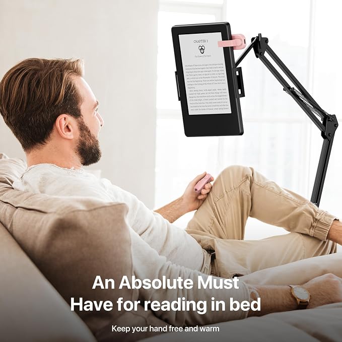 RF Remote Control Page Turner for Kindle Paperwhite Accessories Ipad Reading