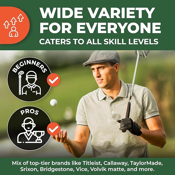 Golf Ball Monkey Cheap Recycled for Titleist ProV1 Golf Balls Bulk - Used for Titleist Golfballs Pro V1 for Men & Women (Packaging May Vary)